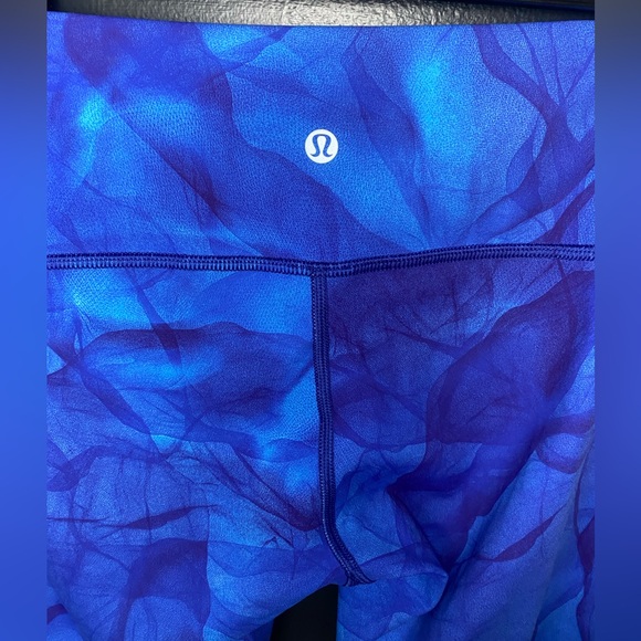 Lululemon leggings size 6 blue - Picture 3 of 7